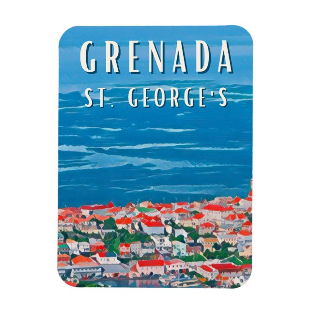 Íman La beauté tropicale de Grenade à Saint George's (Vertical)