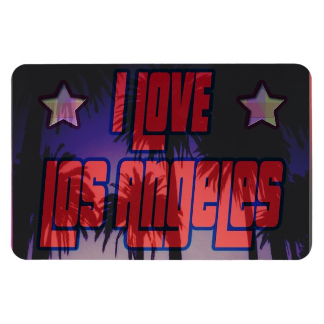 Íman LA Belo Magneto de Pós-brilho (Horizontal)