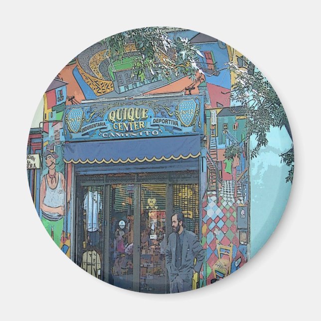 Íman La Boca - Buenos Aires (Frente)