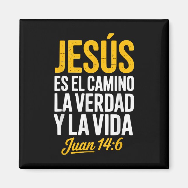 Íman La Camisa De Jesus En Espanol Christian Spanish  (Frente)