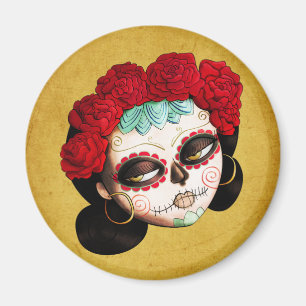 Íman La Catrina - Dia de Los Muertos Girl