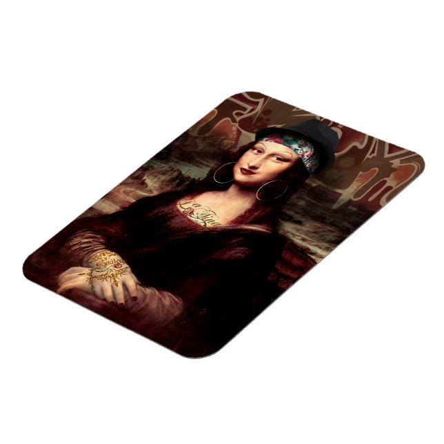 Íman La Chola Mona Lisa Mexicana (Left Side)