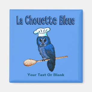Íman La Chouette Bleue Cafe