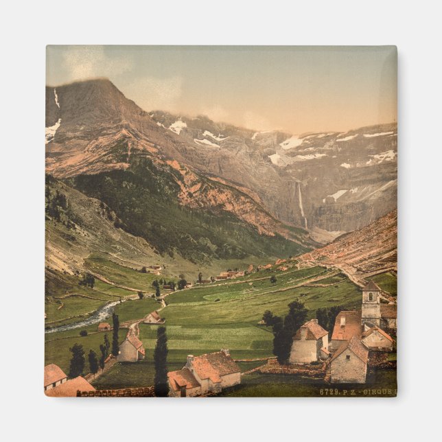 Íman La Cirque de Gavarnie, Pirenéus, França (Frente)