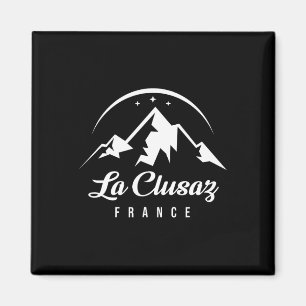 Íman La Clusaz France Ski Resort Skiting Snowboard So