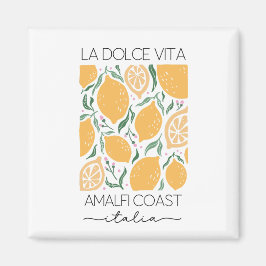 Íman La Dolce Vita Amalfi Coast Itália Lemons Viagem