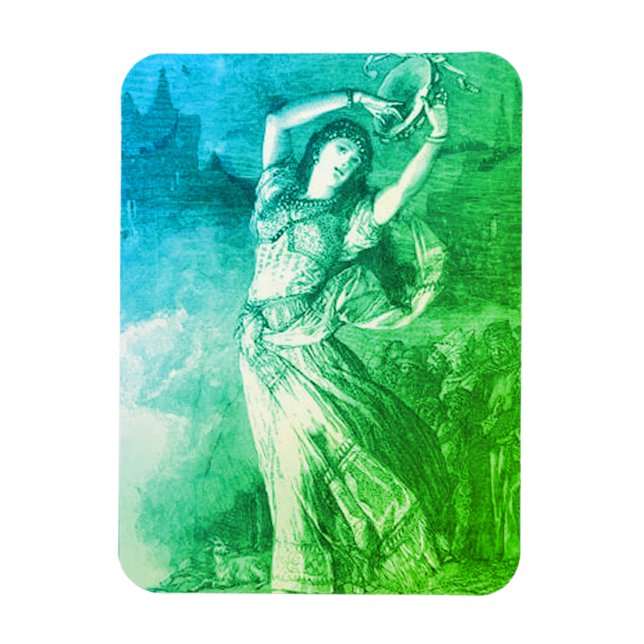 Íman La Esmeralda (Vertical)