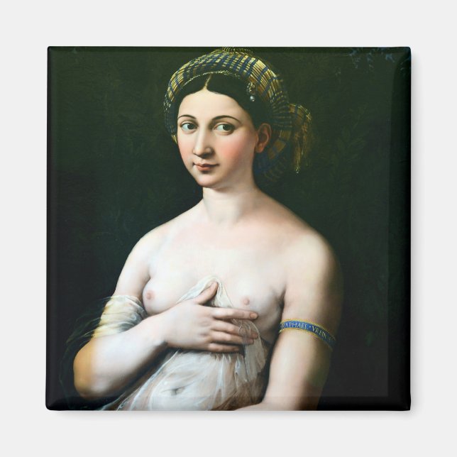 Íman La Fornarina, Raphael (Frente)