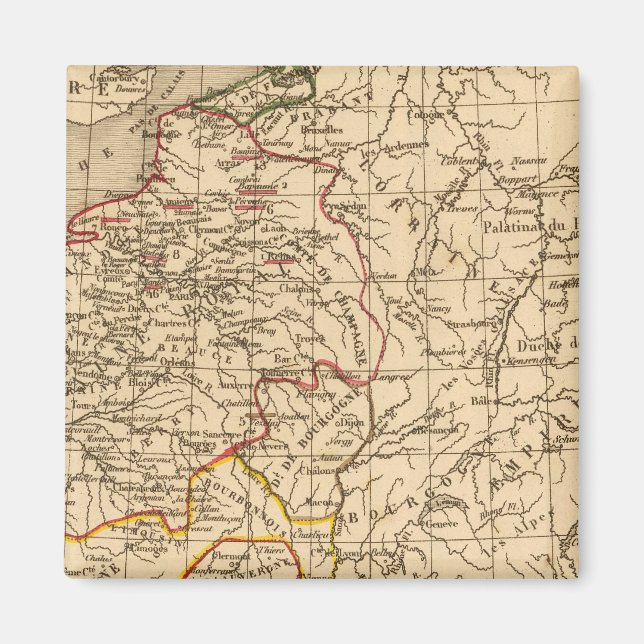 Íman La France 1180 a 1223 (Frente)