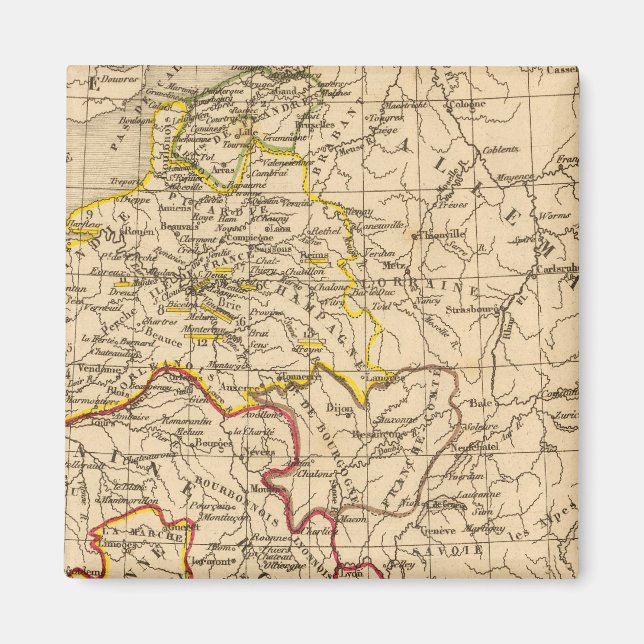 Íman La France 1380 a 1422 (Frente)