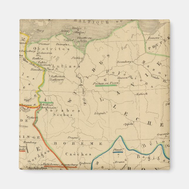 Íman La Germanie 511 a 741 (Frente)