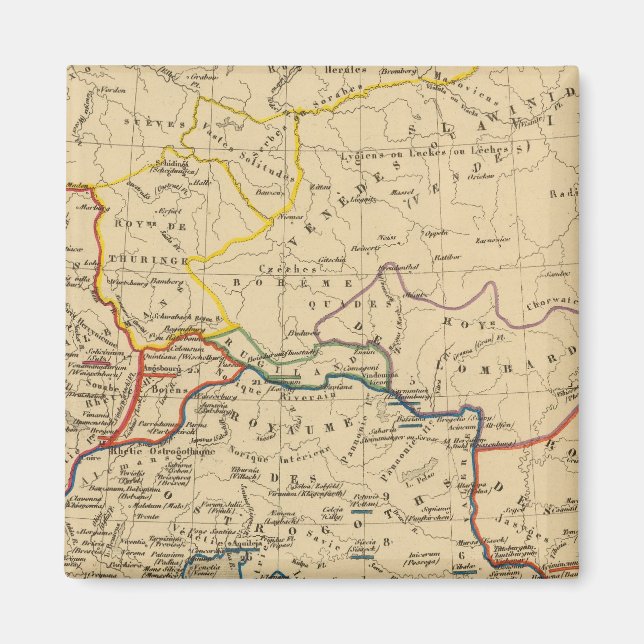 Íman La Germanie a la fin du 5e siecle (Frente)