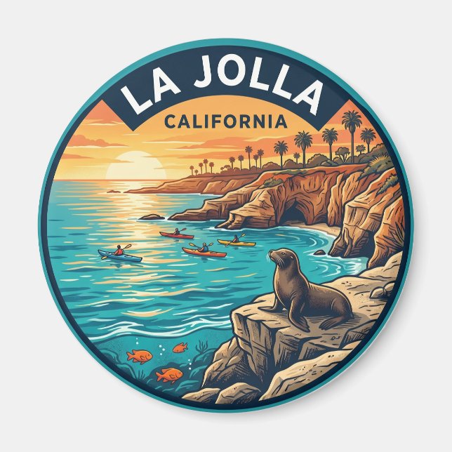 Íman La Jolla EUA (Frente)