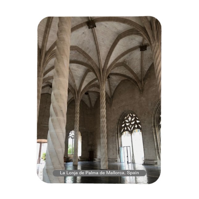 Íman La Lonja de Palma de Mallorca, Espanha, em um (Vertical)