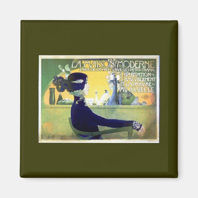 Íman La Maison Moderne Art Noveau (Frente)
