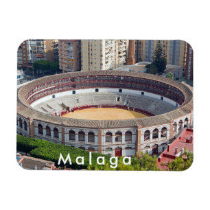 Íman La Malagueta - a praça de touros em Malaga.