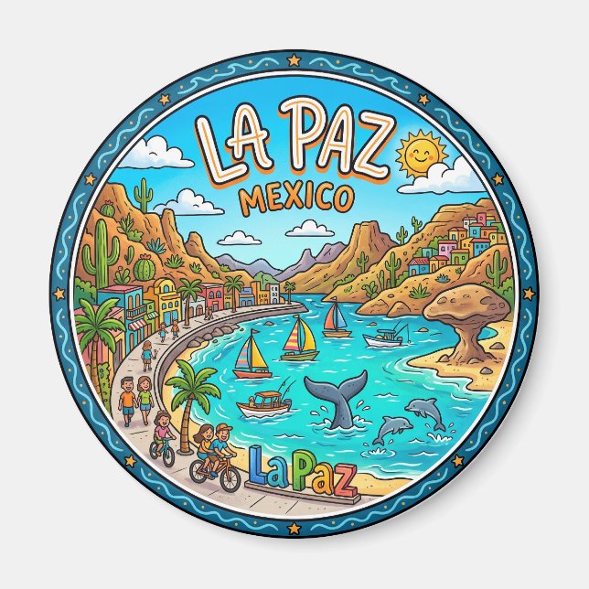 Íman La Paz México (Frente)