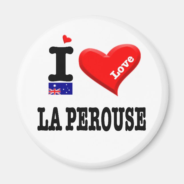 Íman LA PEROUSE - Eu amo (Frente)