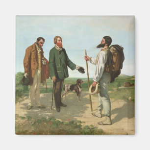 Íman La Rencontre, ou Monsieur Courbet de Bonjour, 1854