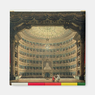 Íman La Scala, Milão, durante um desempenho