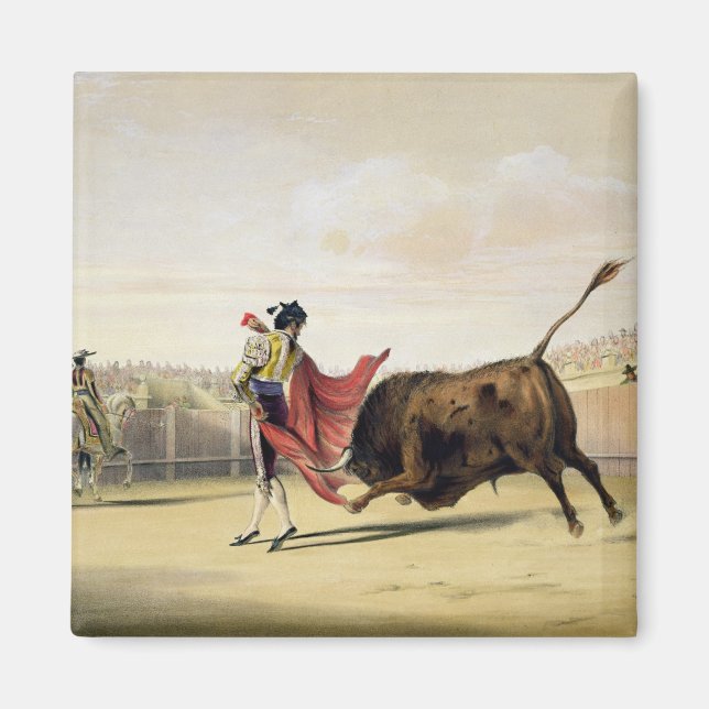 Íman La Suerte de la Capa, 1865 (Frente)
