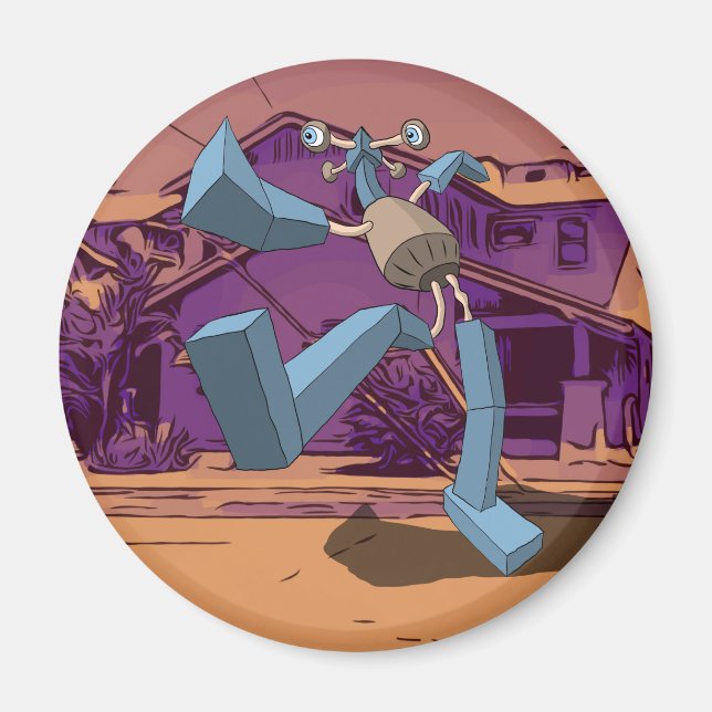 Íman Lá vai a vizinhança (Frente)