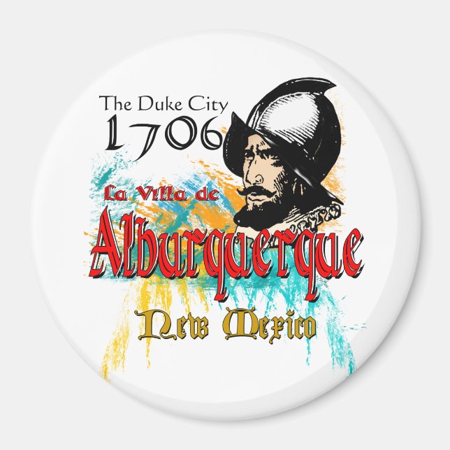 Íman La Villa de Alburquerque (Frente)