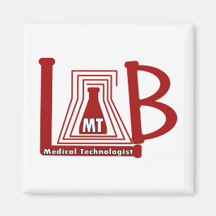 ÍMAN LAB FLASK LOGO MT - TECNOLOGISTA MÉDICA