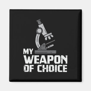 Íman Lab Tech Microscope Biology Scientist My Arma