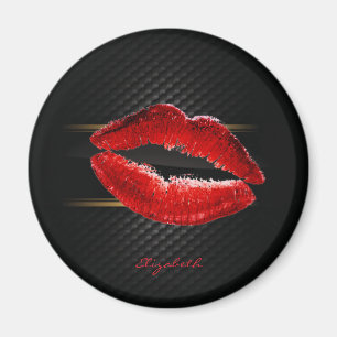 Íman Lábios Vermelhos Na moda modernos, Personalizados