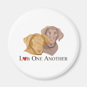 Íman Laboratório camisas de um umas outras Labrador