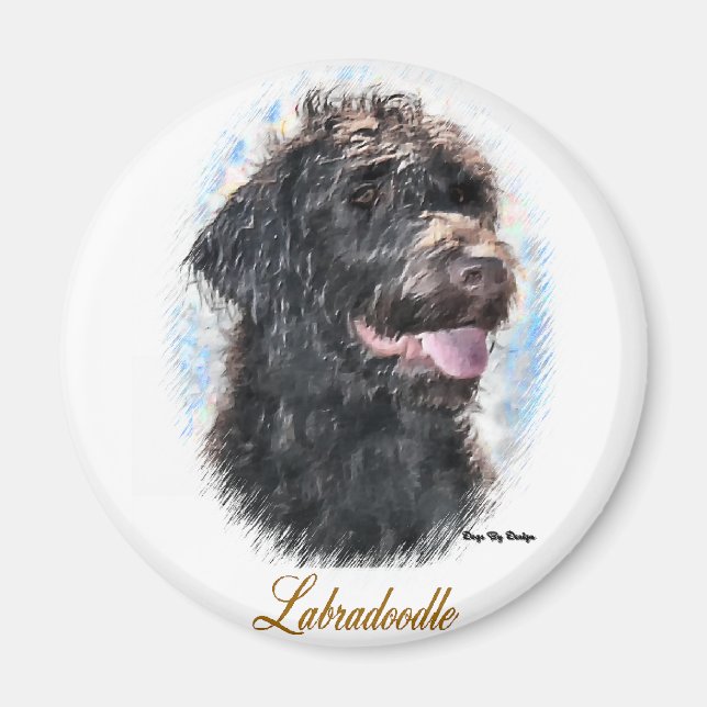 Íman Labradoodle Gifts (Frente)