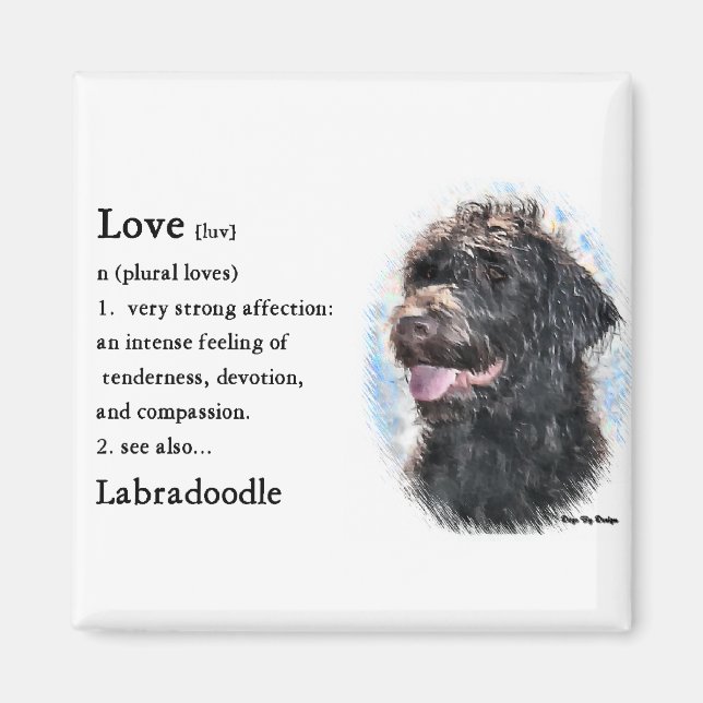 Íman Labradoodle Gifts (Frente)