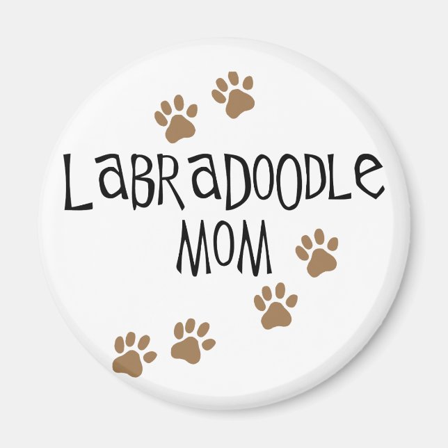 Íman Labradoodle Mãe (Frente)