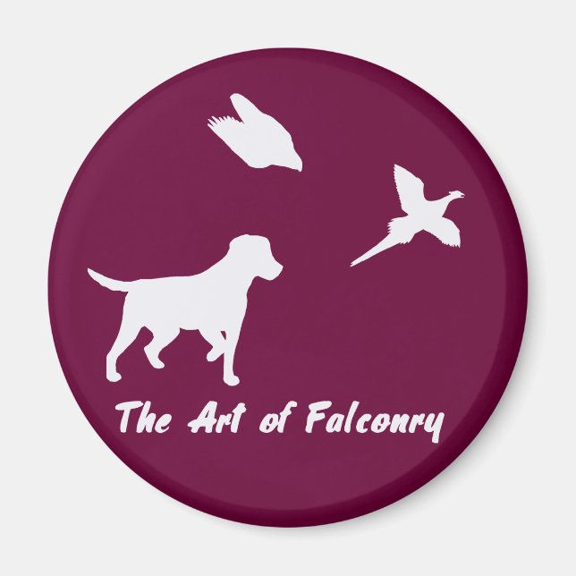 Íman Labrador e Falconry (Frente)