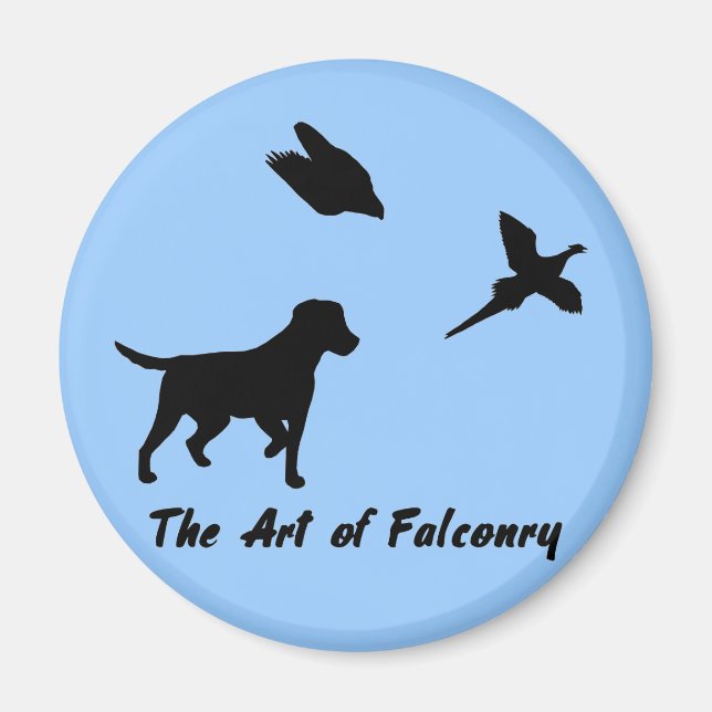 Íman Labrador e Falconry (Frente)
