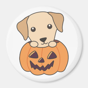 Íman Labrador Em Cachorros Bons Felizes Halloween