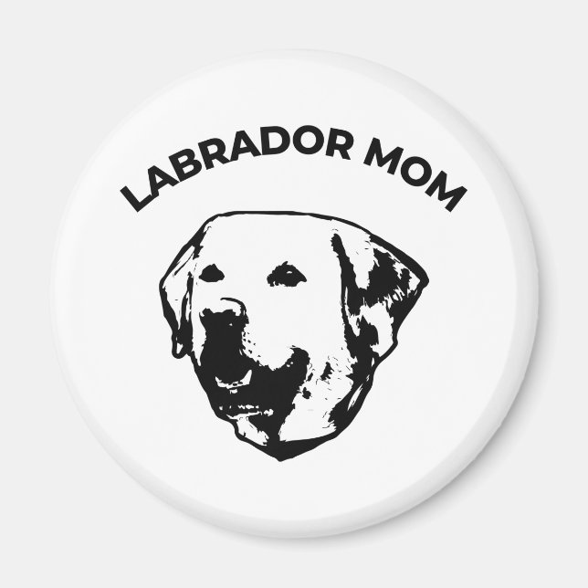 Íman Labrador Mãe (Frente)