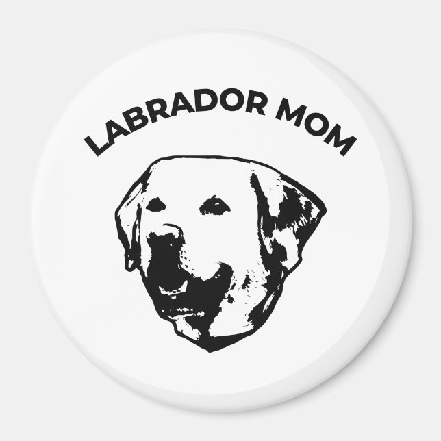 Íman Labrador Mãe (Frente)