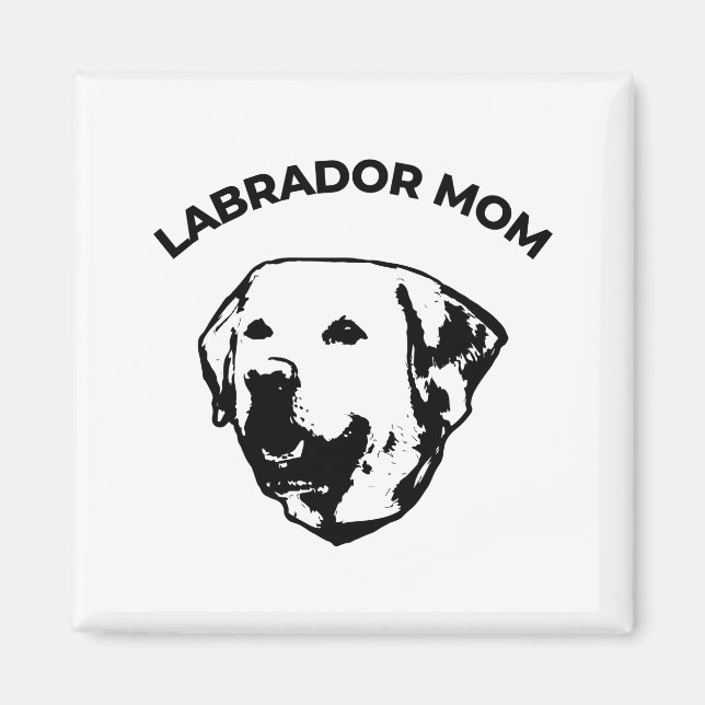 Íman Labrador Mãe (Frente)