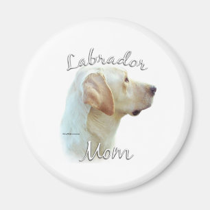 Íman Labrador Retriever (amarelo) Mãe 2