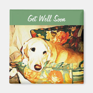 Íman Labrador Retriever Consiga Bem O Magnet
