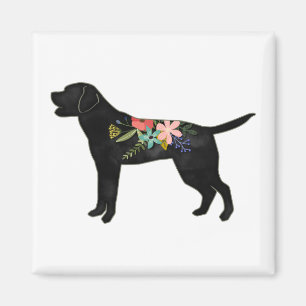 Íman Labrador Retriever Dog Breed Bohemian Floral