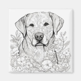 Íman Labrador Retriever Magnet