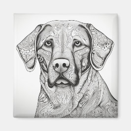 Íman Labrador Retriever Magnet