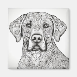 Íman Labrador Retriever Magnet