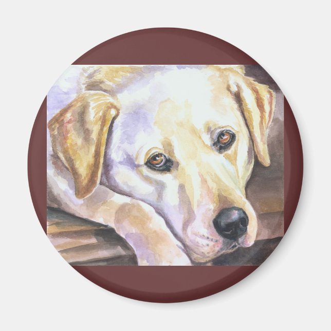 Íman Labrador Retriever Magnets (Frente)