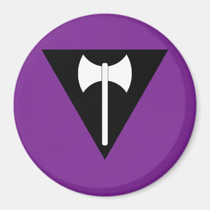 Íman Labrys Lesbian Flag