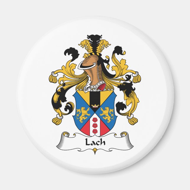Íman Lach Family Crest (Frente)
