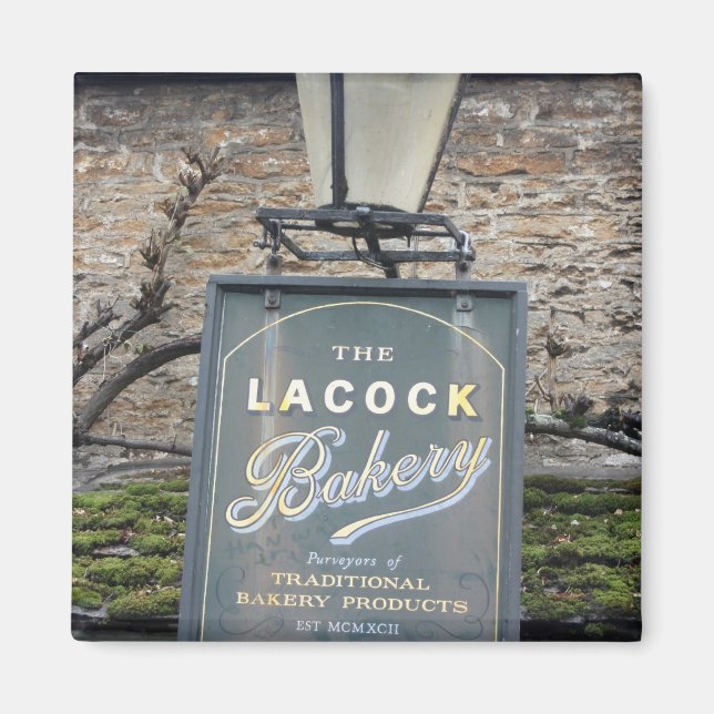 Íman Lacock Bakery, Lacock, Wiltshire, Reino Unido (Frente)